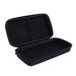 EXCEART Microphone Hard Case Storage Box Shockproof Mic Waterproof Carrying Case Pouch Black 18.5 * 9 * 4.5cm