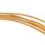 14K Gold Filled Wire 22 Gauge Round Half Hard (5 Feet)