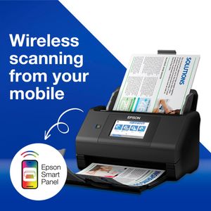 Epson WorkForce ES-580W Wireless Document Scanner – High-Speed Duplex