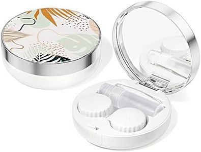 Contact Lens Case/Contact Case, Travel Contact Lens Case Cute Contact Case and Solution Perfect for Daily Travel Outdoor