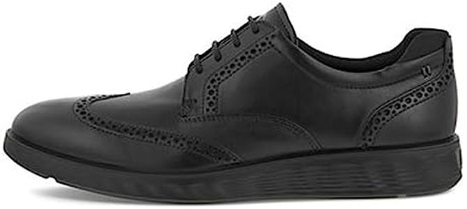 ECCO Men's S Lite Hybrid Brogue Oxford, Black, 11-11.5