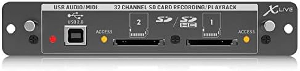 Behringer X-LIVE X32 Expansion Card for 32-Channel SD SDHC Card and USB Recording