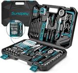 Sundpey 257PCs Home Tool Kit - Portable Repair Outils Complete General Household Hand Tool Set - Mechanic Tools for Men & Women with Ratchet Set & Screwdriver Set & Socket Set & Tool Box Storage Case