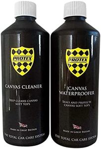 PROTEX Convertible Soft Top Care Kit with Canvas Cleaner & Waterproofer 1 Litre