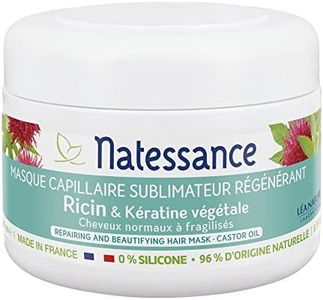 Natessance - Masque capillaire sublimateur régénérant - Ricin & Kératine végétale