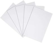 uxcell Corrugated Plastic Sheets,3mm White Blank Yard Lawn Signs,8 Inch x 12 Inch,Waterproof Sign Blank Board 5pcs