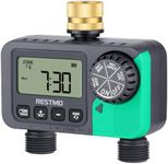 RESTMO Brass Inlet Sprinkler Timer,