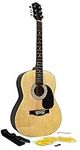 Martin Smith Acoustic Guitar with Guitar Strings, Guitar Plectrums & Guitar Strap