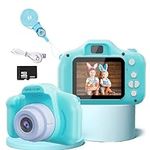 Kids Camera for 3-5 Years Old Girls Boys,NINE CUBE Toys Digital Camera for Christmas Birthday Gift,Portable Toy for Children Ages 3 4 5 6 7,Mini Toddler Digital Camera for Kids with 32GB SD Card