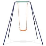 Kids Swing Chair Single Playground Home Play Steel Equipment Backyard Playset