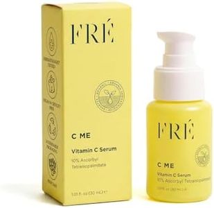 Vitamin C Serum for Face,C ME by FRE Skincare,Anti Aging Brightening Serum for All Skin Types - 10% Vitamin C Serum Vegan with Argan Oil - Helps Even Skin Tone, Brightens Face & Reduces Wrinkles