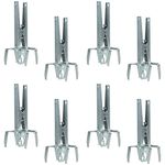 Woodside 8 Pack of Heavy Duty Mole Claw Scissor Traps Fast Humane Kill