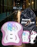 Board Blazers Light Up Kids Knee Pa