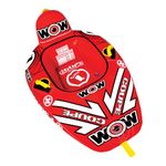 Wow World of Watersports, 15-1020, 1P Coupe Cockpit Towable, Ergonomic Cockpit Seating, 1 Person