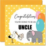 New Baby Card Unisex - Baby Announc