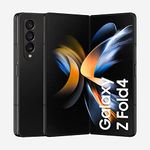 Galaxy Z Fold 4 Mobile Phone, 256GB, SM-F936N - Sim Free Factory Unlocked Android Folding Smartphone, Dual SIM (1x Nano + 1x eSIM), Phantom Black, 2022, Korean International Version