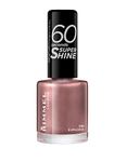 Rimmel 60 Seconds Super Shine Nail Polish - 8 ml, Euphoria nude/shimmer