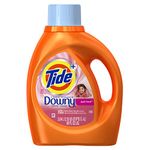 Tide Plus Downy April Fresh Scent Liquid Laundry Detergent, 69 oz, 36 loads by Tide