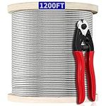 1200FT 1/8" T316 Stainless Steel Ca