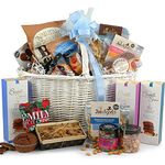 Sweet & Savoury Hamper Gift - Cookies, Crisps & Snacks - Mothers Day Basket, Hampers for Couples for Birthdays, Anniversaries, Hamper for Men & Women