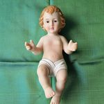 Breeze Handicrafts Baby Jesus Statue for Crib/Christmas Nativity showpiece Statue of Infant Jesus murti for Decoration and Xmas Present (8 INCH Baby Jesus)