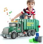 CSDCSD 15" Large Garbage Truck Toy,