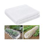 Insect Netting Mesh Garden Netting Fine Mesh Butterfly Garden Netting for Vegetables Plants Fruits Flowers Crops Greenhouse Row Covers Raised Bed Barrier Screen Birds Protection Netting (3 * 6m)