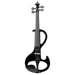 Belear JEN-101 Electric Violin Black With Bow, Rosin and Hard Case