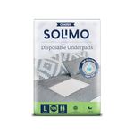 Amazon Brand - Solimo Classic Underpads Large (L) Size, 10 Count| 90 X 60 cm|Unisex, High Absorbency, Super Soft