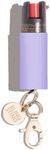BLINGSTING Pepper Spray Maximum OC Strength Self Defense Spray for Women, 12 ft Spray Range & UV Dye - Electric Lavender