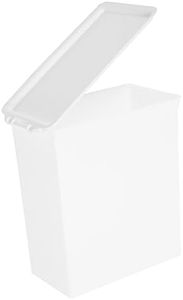 Cabilock Box Sheet Laundry Detergent Storage Box Drawer Scent Beads Container Large Capacity Bucket Laundry Beads Container Laundry Soap Dispenser Plastic Chic Laundry White
