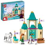 LEGO Disney Frozen Anna and Olaf's Castle Fun 43204 Playset with Horse Figure, Princess Building Toy for Kids, Girls and Boys 4 Plus Years Old