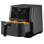 Instant Pot Vortex 6QT Large Air Fryer Oven Combo, Customizable Smart Cooking Programs, Digital Touchscreen, Nonstick and Dishwasher-Safe Basket, Includes Free App with over 1900 Recipes, Black