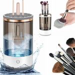 Electric Makeup Brush Cleaner Machine, Beauty Blender Cleaners, for All Size Cosmetic Beauty Makeup Brush Set, Eyeshadow, Blush Brush, Great gifts for wife, girlfriend