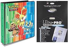 Pokemon X & Y 2" 3-Ring Binder with 100 Ultra Pro Platinum 9-Pocket Sheets