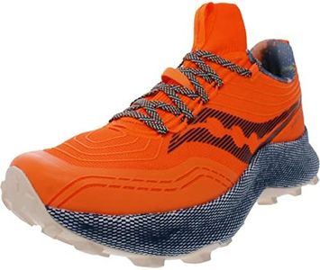 Saucony Mens Endorphin Trail Lugged Sole Hiking Shoes Orange 10.5 Medium (D)