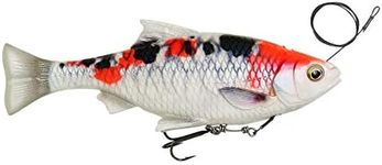 Savage Gear 4D Line Thru Pulse Tail Roach Fishing Lure (Koi, 21cm 150g SS)