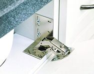 Rev-A-Shelf 6552-ETH-10 Euro Face Frame Tip-Out Tray Hinge, Chrome by Rev-A-Shelf