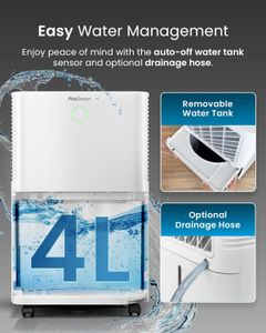 Pro Breeze 20L WiFi Dehumidifier – Smart Home Moisture Control