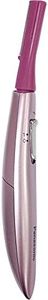 Panasonic ES2113PC Facial Hair Trimmer for Women, with Pivoting Head and Eyebrow Trimmer Attachments, Battery-Operated