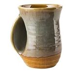 Hand Warmer Mug, Handmade Pottery C