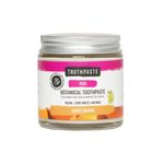 TRUTHPASTE Kid’s Children’s Natural Zero Waste Toothpaste (Sweet Orange 100ml) Eco Friendly & Plastic Free, Mint Free with Coconut & Aloe Vera. Fluoride Free, SLS Free. for Babies, Toddlers, All Ages