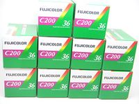 FujiFilm – C200 – 35 mm Film (Colour, 36 Exposures, Pack of 10)