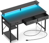 Computer Desk With Shelfs