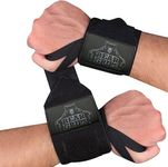 Bear Grips Wrist Wraps for Weightlifting | Weight Lifting Wrist Straps for Weightlifting | Extra Strength Gym Wrist Wraps | Two Wrist Wrap Per Pack | 12” & 18” | Lifting Wrist Wraps for Men & Women