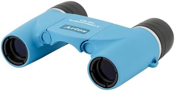 Misar Tech Compact Free Focus Binoculars 6X 18mm Caliber Blue