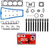 DNJ HGB447 Cylinder Head Set with Head Bolt Kit for 1989-1994 for Ford Ranger 2.3L 140cid L4 SOHC