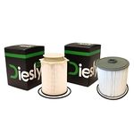 Diesly Pro 6.7L Cummins Fuel Filters | 2019-2022 RAM / Dodge 2500 3500 4500 5500 6.7L Cummins Turbo Diesel Engines | Replaces# 68436631AA, 68157291AA