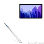 Stylus Pen for Samsung Galaxy Tab A7 (7.0 in) (Stylus Pen by BoxWave) - AccuPoint Active Stylus, Electronic Stylus with Ultra Fine Tip for Samsung Galaxy Tab A7 (7.0 in) - Metallic Silver