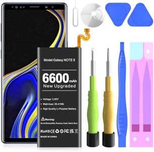 Note 9 Battery Replacement Kits,[6600mAh](2024New Upgraded) Compatible with Samsung Galaxy Note 9 N9600 SM-N9600 with Tools